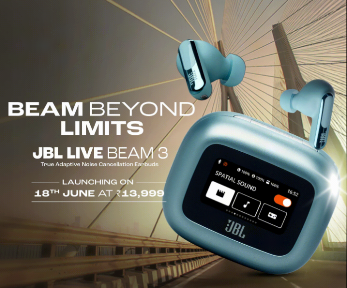 JBL Live Beam 3 debuts in India for Rs. 13,999; Offers Spatial audio, Adaptive Noise