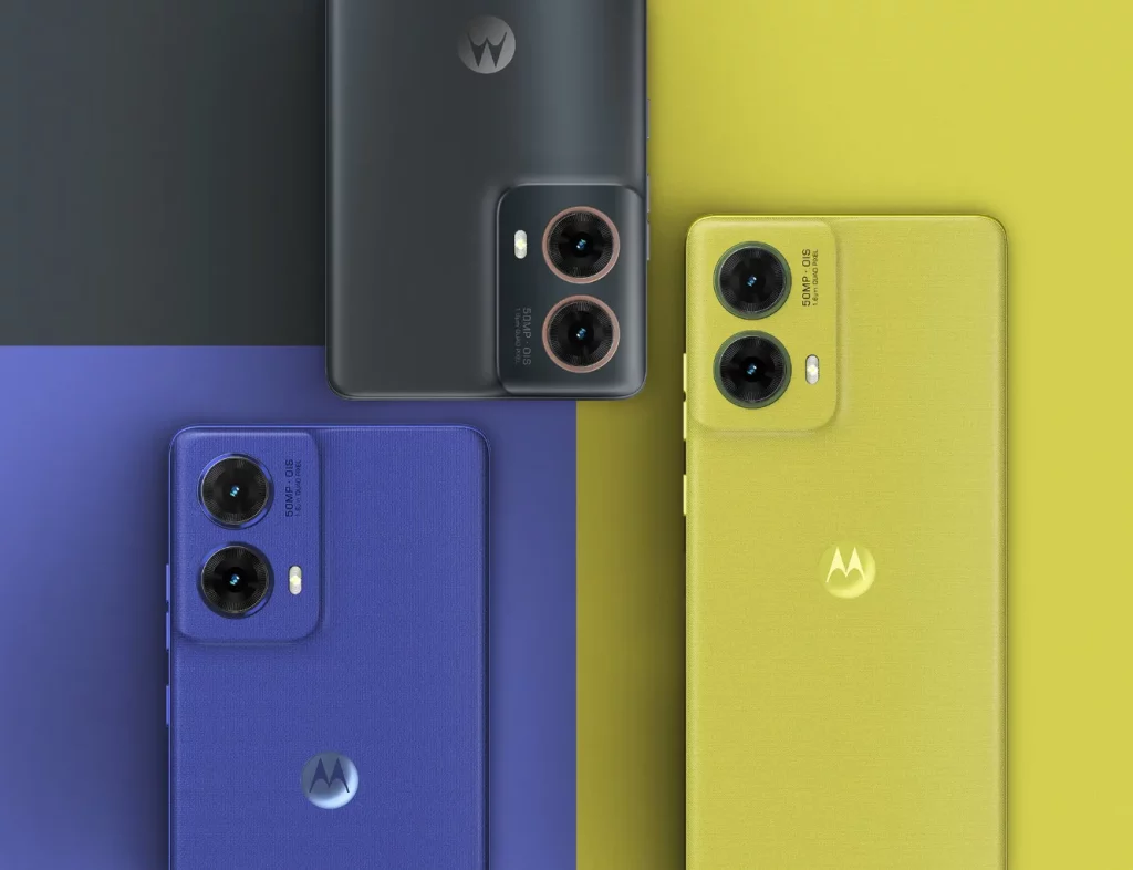 Moto g85 upcoming mid range phone with curved poled display drops in