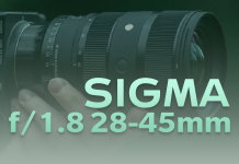 World’s first f/1.8 aperture zoom lens is now on sale, Sigma 28-45mm f/1.8 DG DN
