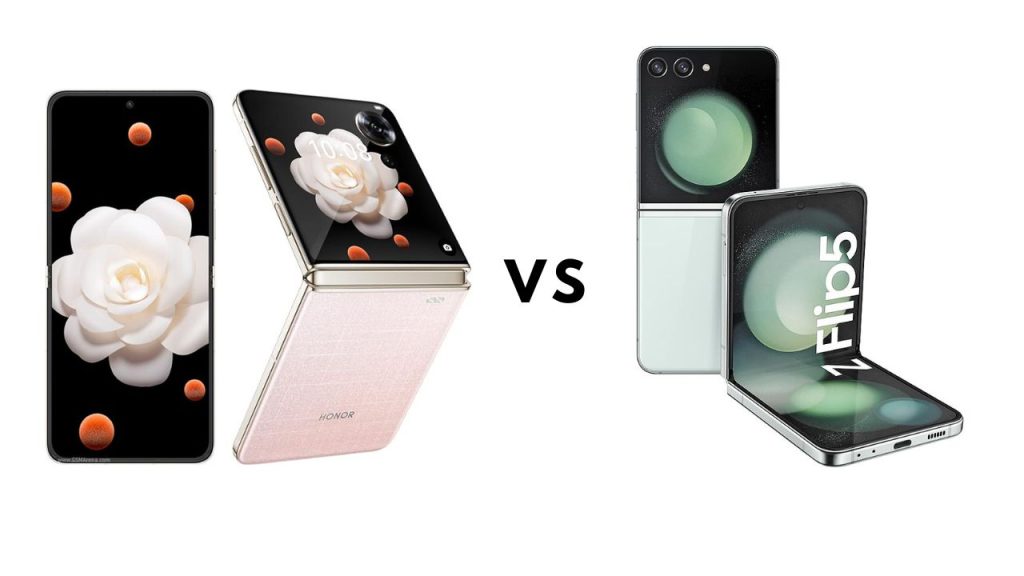 Honor Magic V Flip vs Samsung Galaxy Z Flip 5