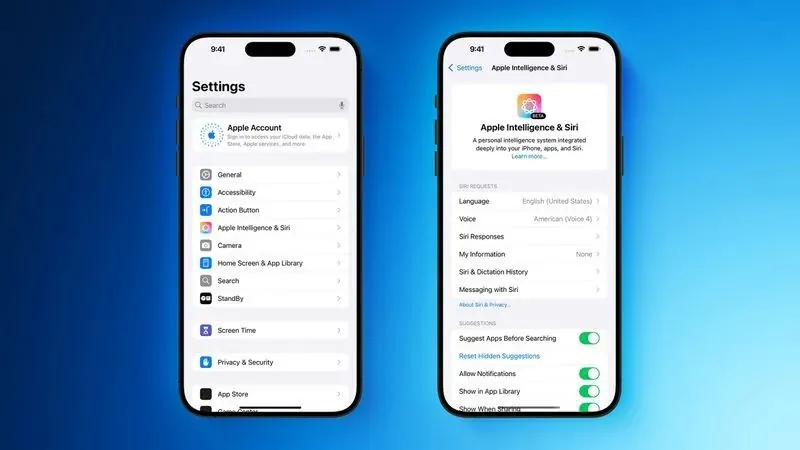 Apple Intelligence Screenshot