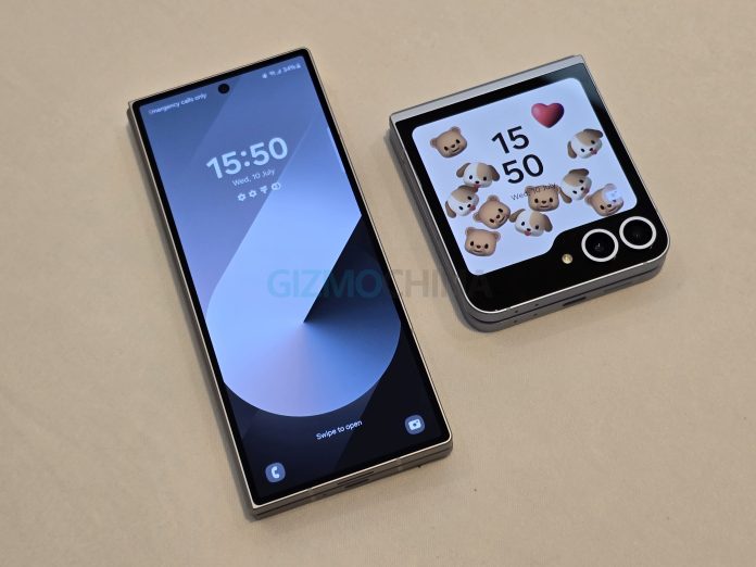 Samsung Galaxy Z Fold 6 and Galaxy Z Flip 6