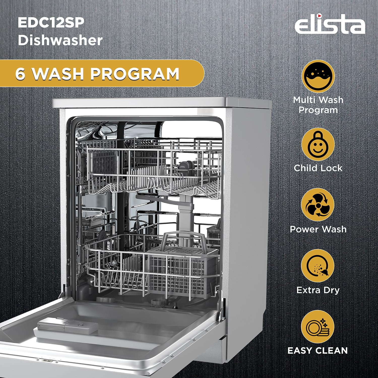 Elista EDC12SP Dishwasher