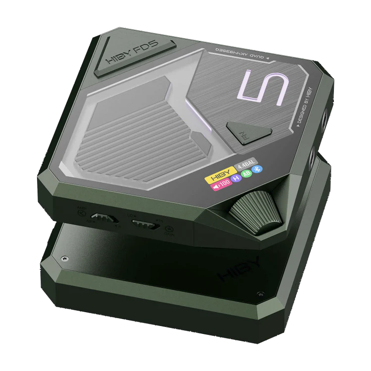 HiBy FD5 multifunction headphone amplifier