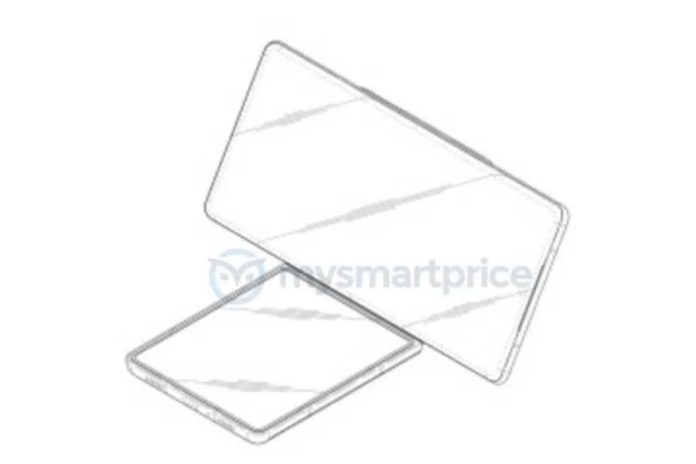 Samsung files patent for LG Wing style foldable
