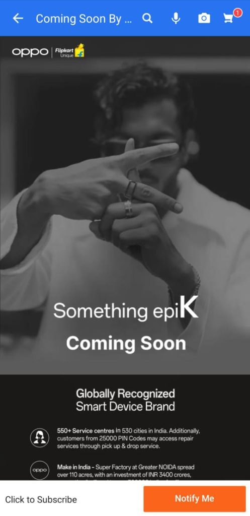 Oppo K12x teaser