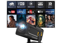 XGODY Gimbal5 Smart Mini Projector: Your ultimate home and travel entertainer, now available with a massive discount (coupon) XGODY Gimbal5
