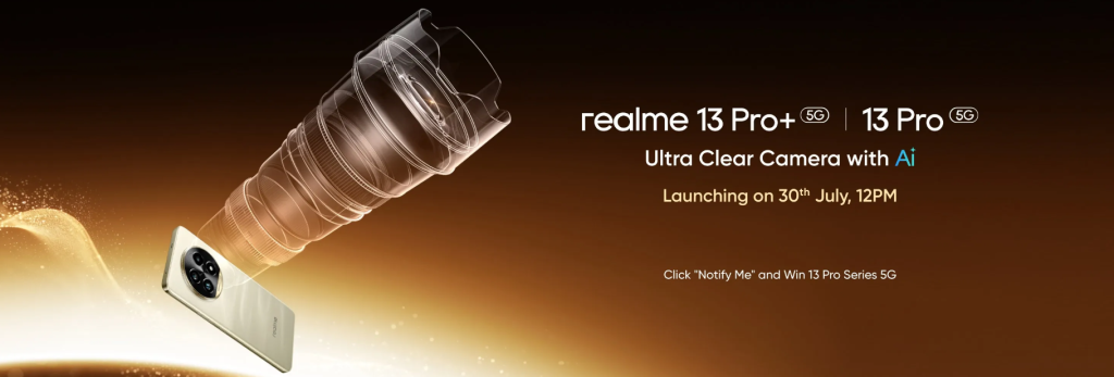 Dòng Realme 13 Pro sẽ ra mắt toàn cầu vào ngày 30 tháng 7 với camera AI tiên tiến