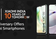 Xiaomi India celebrates “10 Years of Tomorrow” with discounts on Redmi 13 5G and several other smartphones