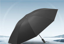 Xiaomi Youpin launches the Risetime Smart Electric Umbrella with one-touch opening and closing for 129 yuan ($18) Risetime smart electric umbrella