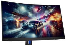 Lenovo launches 27″ curved monitor: 2K 180Hz + 1500R curvature