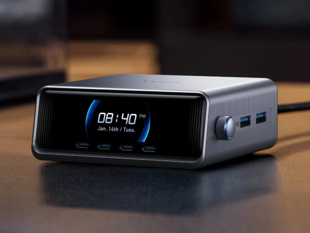 Anker Prime Charger with a combined 250W output, and six