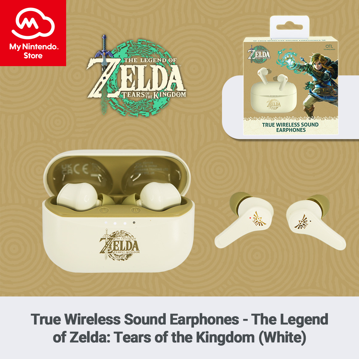 True Wireless Sound Earphones - The Legend of Zelda: Tears of the Kingdom
