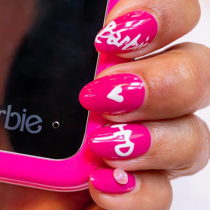HMD Barbie Flip Phone