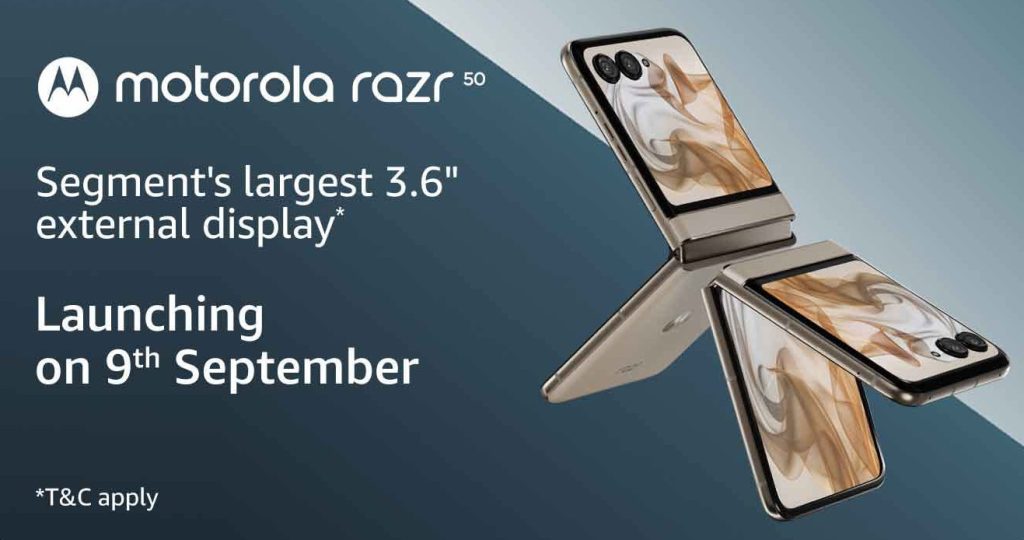Motorola Razr 50 India Launch Date