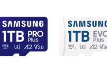 Samsung launches 1TB Pro Plus and Evo Plus microSD cards with read speeds of up to 180MB/s Samsung Pro Plus and Evo Plus microSD cards
