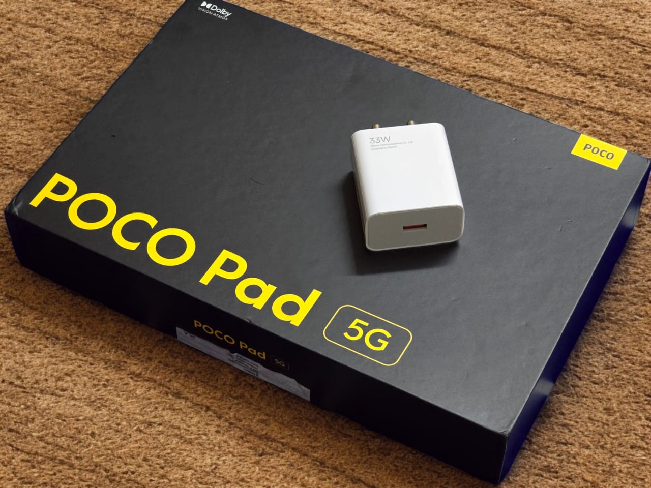 Poco Pad 5G retail box
