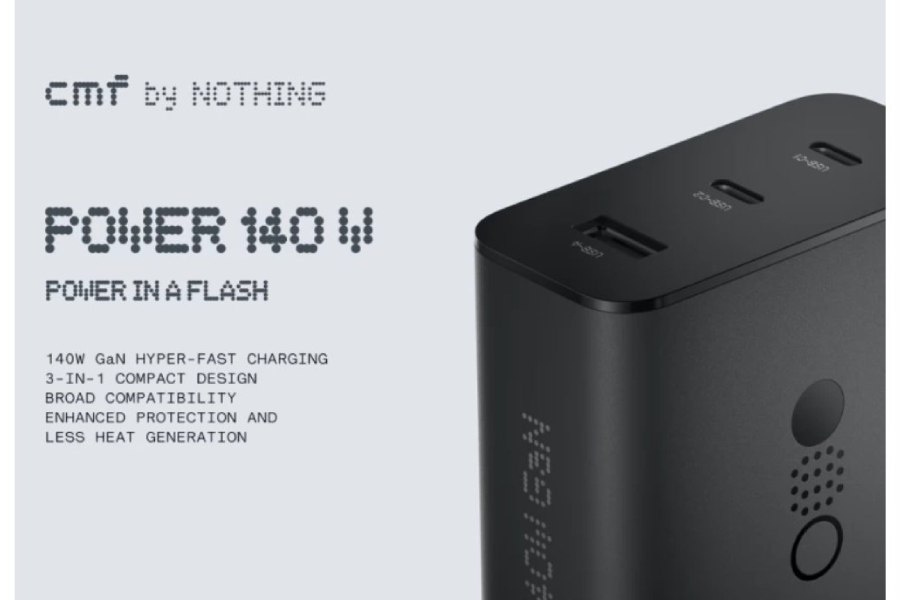 Nothing's 140W GaN charger silently appears on e-commerce listing revealing  price and specs