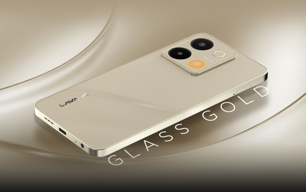 Lava Blaze 3 5G Glass Gold