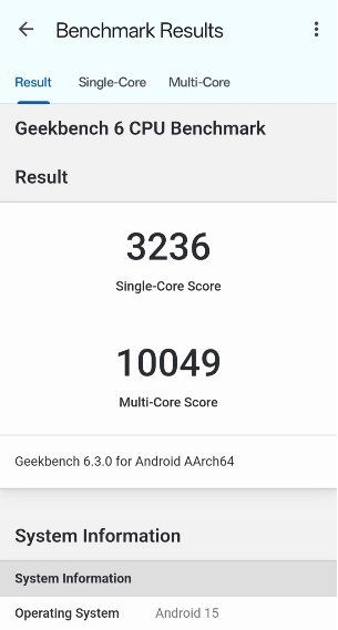 OnePlus 13 Geekbench listing