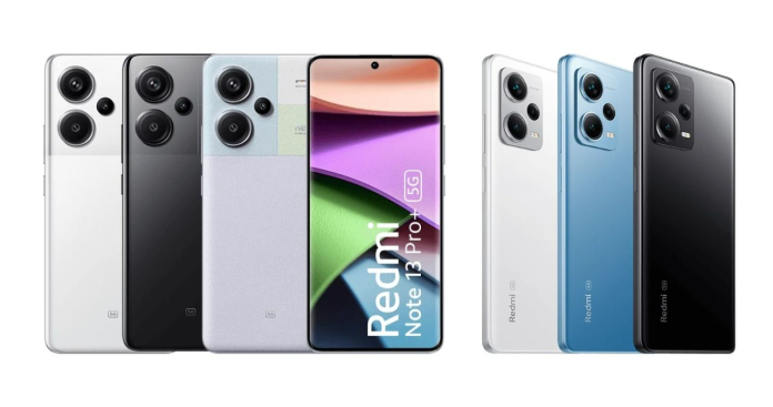 Redmi Note 13 Pro+ (left) | Redmi Note 12 Pro+ (right)