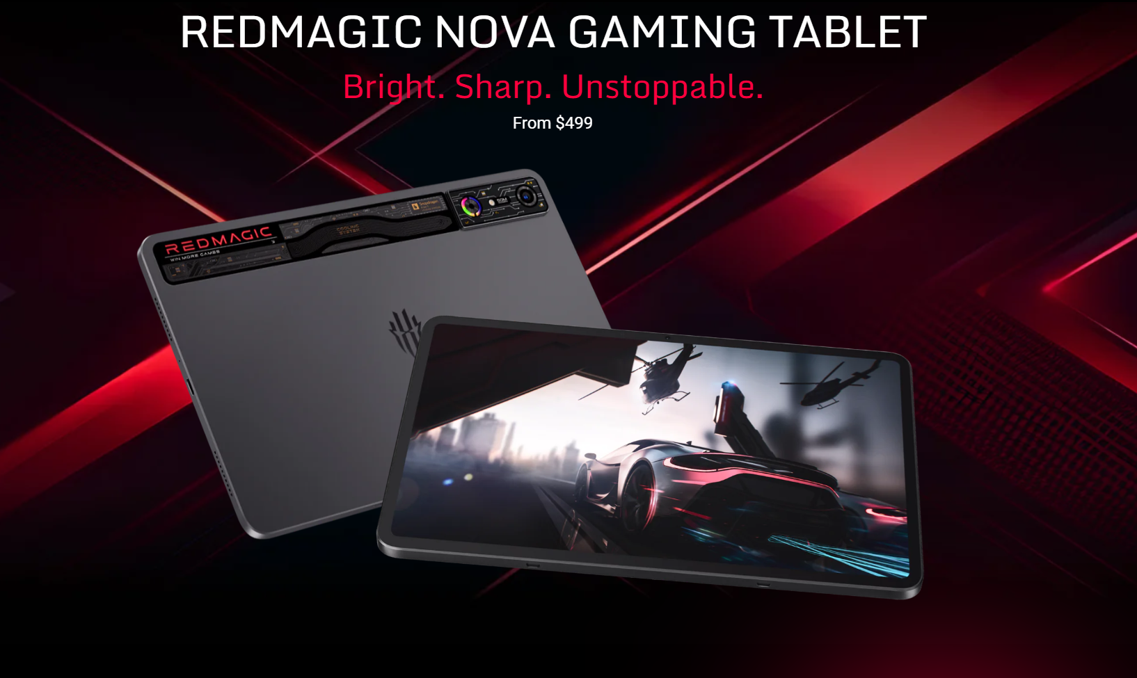 Red Magic Nova gaming tablet with Snapdragon 8 Gen 3, 2.8K 144Hz