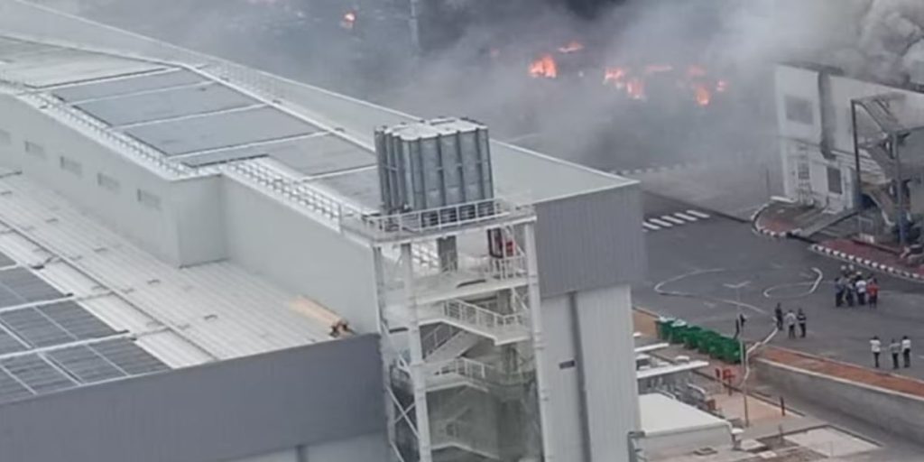 Tata Electronics iPhone assembly plant fire