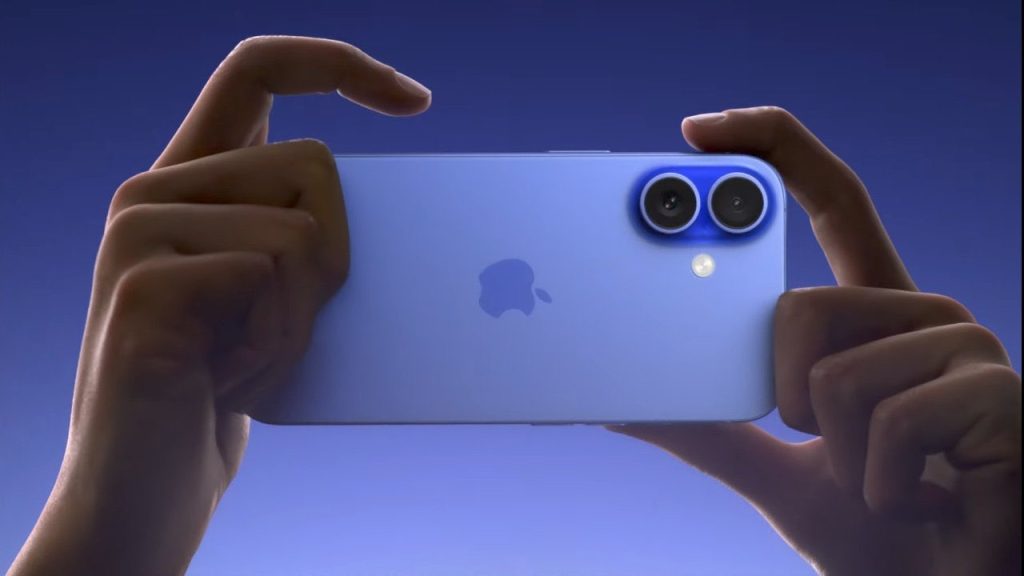 iPhone 16 श्रृंखला कैमरा नियंत्रण बटन-