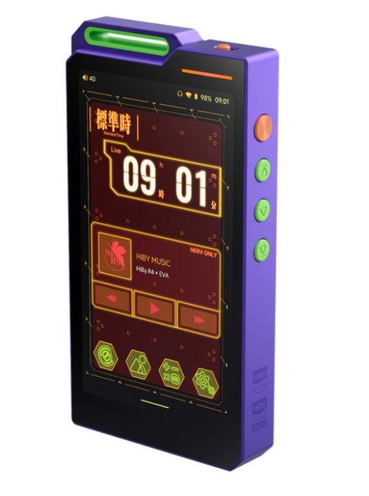 HiBy R4 EVANGELION Music Player: Quad DAC Chipset & 16x MQA