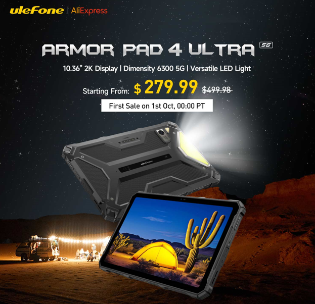 Ulefone Unveils Armor Pad 4 Ultra Series: The World’s First 5G Rugged ...