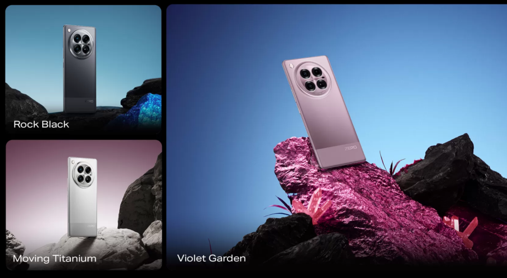 Infinix Zero 40 5G color options