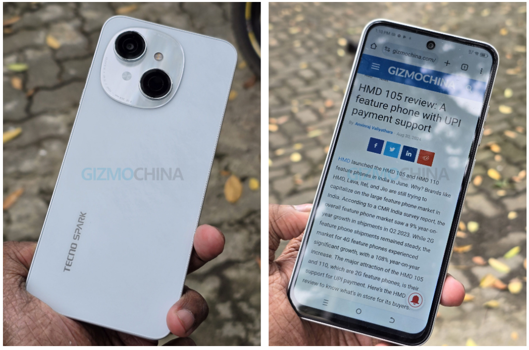 Tecno Spark Go 1 handson review An entrylevel phone full of