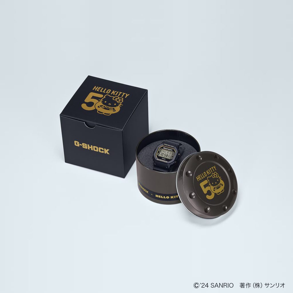 Casio and Hello Kitty Unite for a 50th Anniversary G Shock Watch