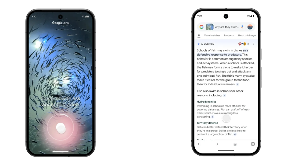 Mit Google Lens können Sie jetzt per Video und Sprache suchen