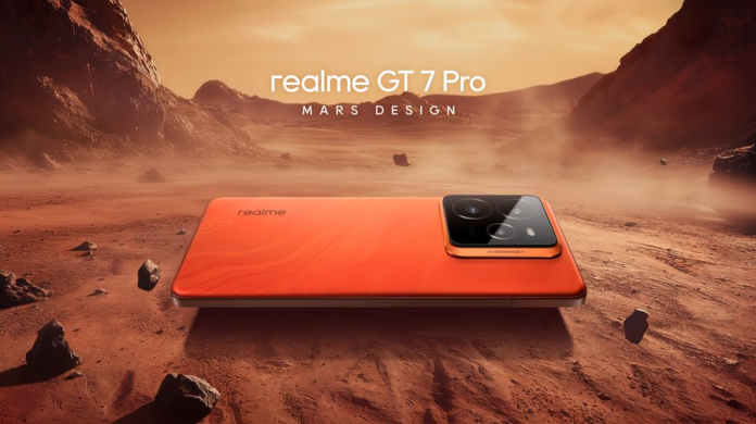 Realme GT 7 Pro Mars Design revealed