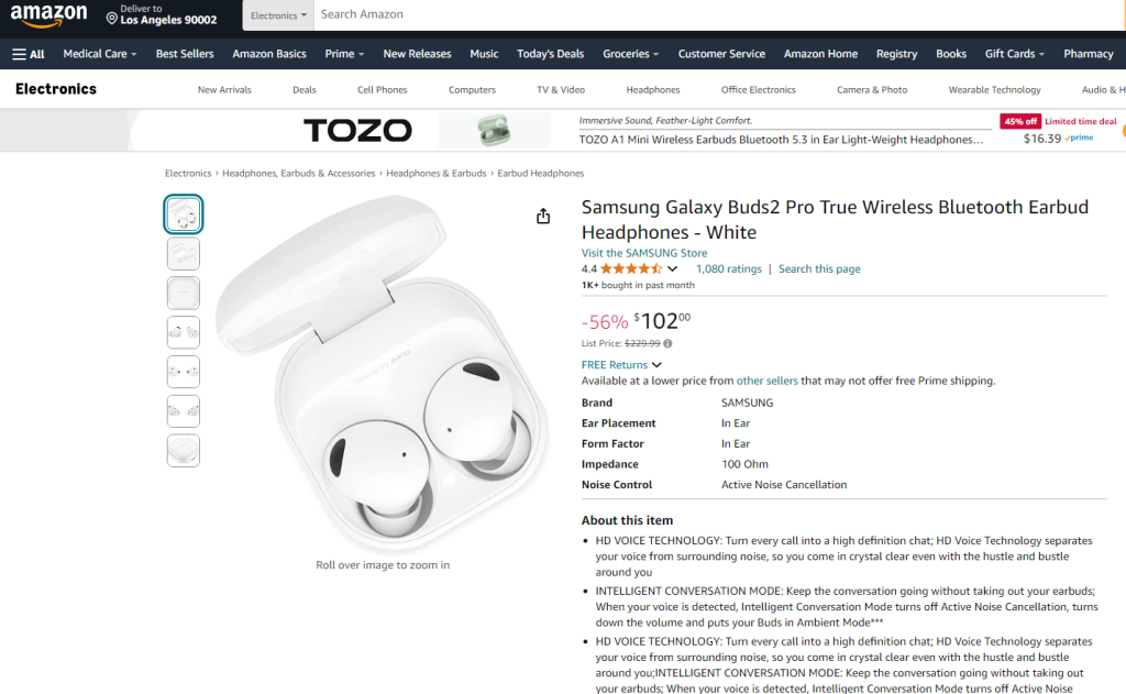 Samsung Galaxy Buds 2 Pro