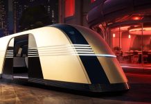 Tesla Robovan is a self-driving 20-seat passenger/cargo vehicle that’s not for sale Tesla-Robovan-specs-launch