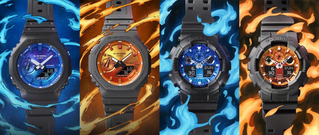 Casio G-Shock Flame Inside
