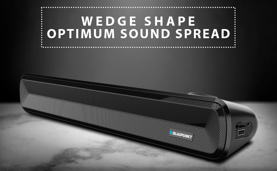 Blaupunkt SBA02 30W Portable Bluetooth soundbar