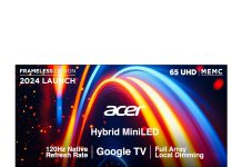 Acer M-Series Hybrid MiniLED TVs with 4K Resolution Debut in India with Competitive Pricing Acer M series Hybrid MiniLED TV