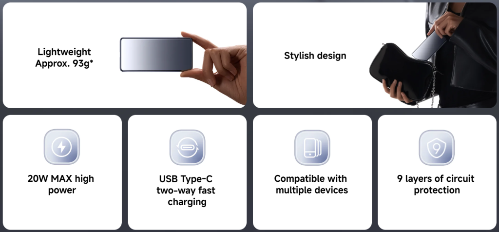 Xiaomi Ultra Slim Power Bank 5000mAh