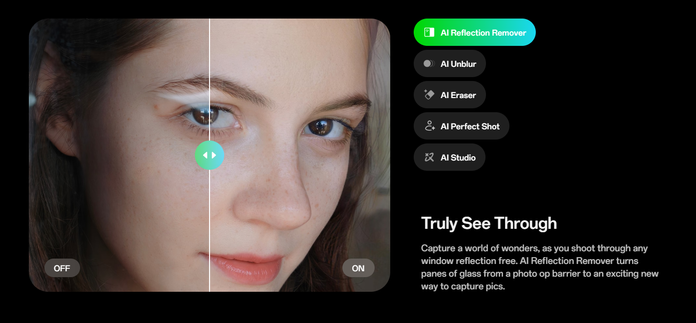 AI Reflection Remover