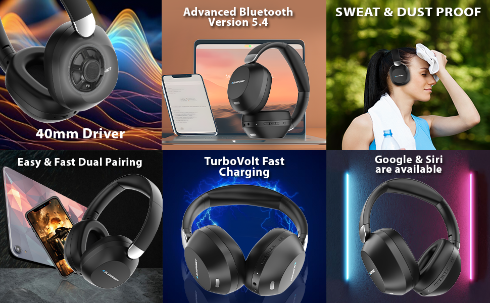 Blaupunkt BH61 ANC headphones