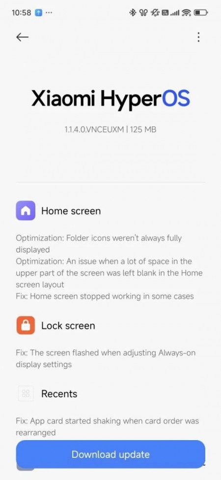 Xiaomi 14 Android 15 Update