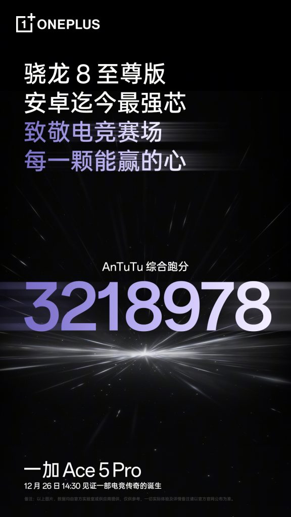 OnePlus Ace 5 AnTuTu