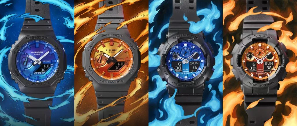 G-SHOCK Flame Inside Series Watches