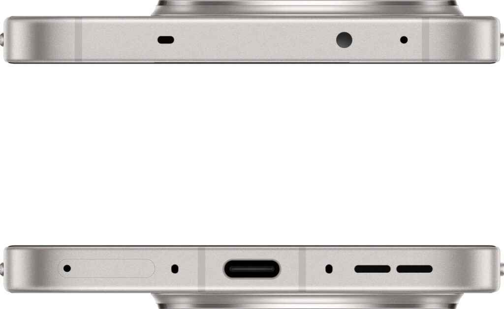Desain atas dan bawah OnePlus 13R