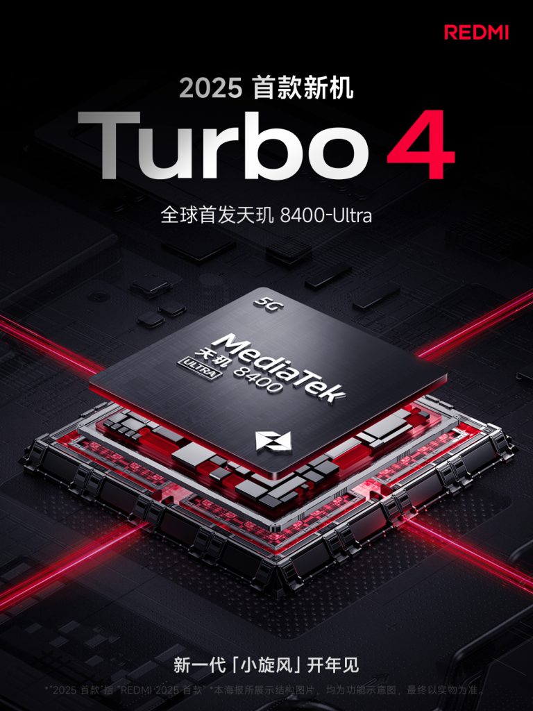 MediaTek Dimensity 8400 Redmi Turbo 4