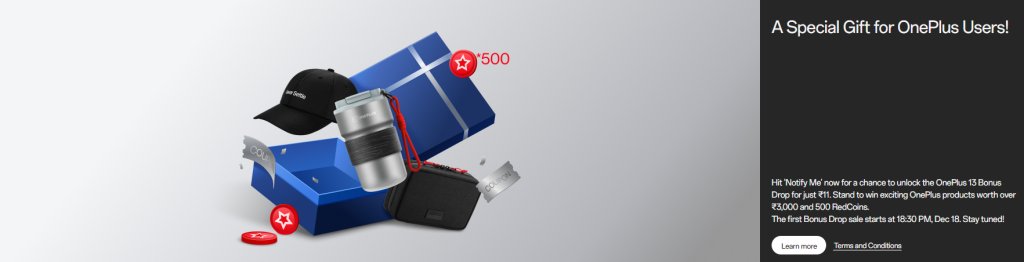 Penjualan Penurunan Bonus OnePlus 13