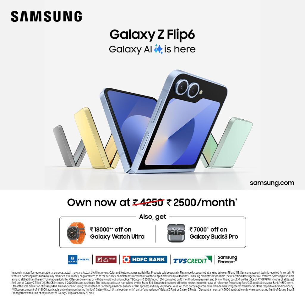 Samsung Galaxy Z Flip 6 offer